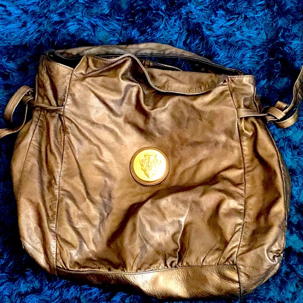 Authentic Gucci Metallic bag
